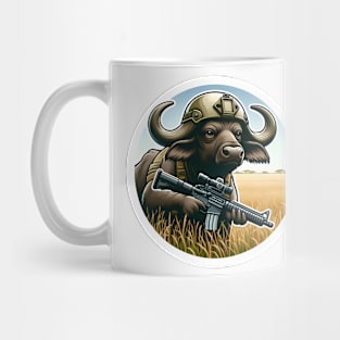 African Buffalo Tactical Mug